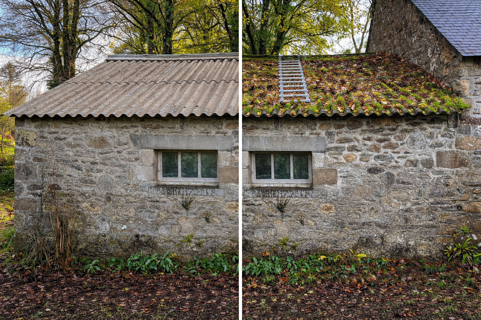Rénovation complète de toiture en ardoise dans les Côtes-d'Armor